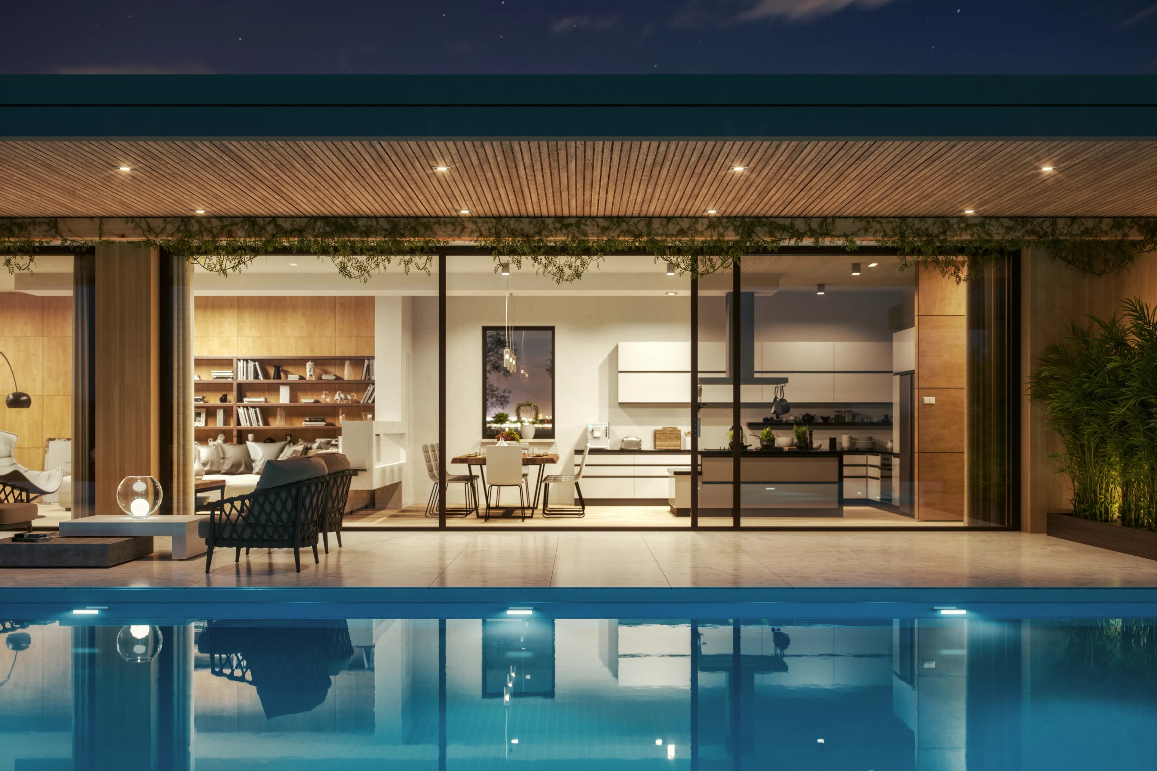 luxury-home-evening-pool