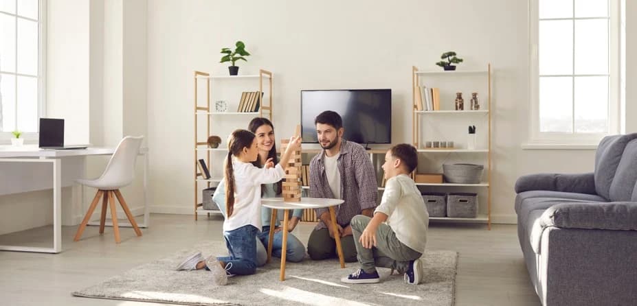 Family in Home - Banner